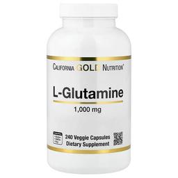 캘리포니아 골드 뉴트리션 California Gold Nutrition, L-글루타민, 1,000mg, 베지 캡슐 240정