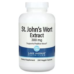 Lake Avenue Nutrition, 세인트존스워트 추출물, 300mg, 베지 캡슐 240정