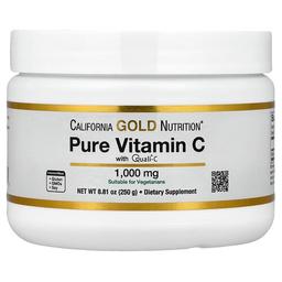 캘리포니아 골드 뉴트리션 California Gold Nutrition, 순수 비타민C, Quali®-C 분말, 250g(8.81oz)
