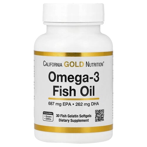 캘리포니아 골드 뉴트리션 California Gold Nutrition, 오메가3 피쉬 오일, 피쉬 젤라틴 소프트젤 30정(소프트젤 1정당 1,250mg) 상세 이미지