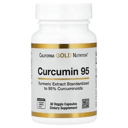 캘리포니아 골드 뉴트리션 California Gold Nutrition, 커큐민 95, 베지 캡슐 30정(캡슐당 500mg)