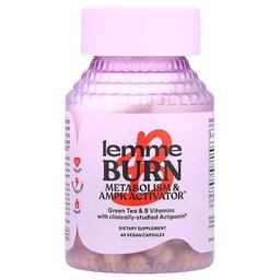 레미 Lemme, Burn, 신진대사 & AMPK 액티베이터, 베지 캡슐 60정