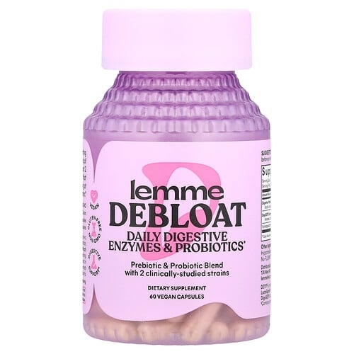 레미 Lemme, Deboat, 데일리 소화 효소 & 프로바이오틱, 베지 캡슐 60정 상세 이미지