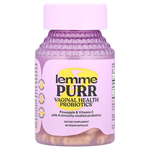 레미 Lemme, Purr, 질 건강 프로바이오틱, 베지 캡슐 60정 상품 이미지