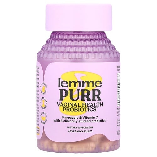 레미 Lemme, Purr, 질 건강 프로바이오틱, 베지 캡슐 60정 상세 이미지