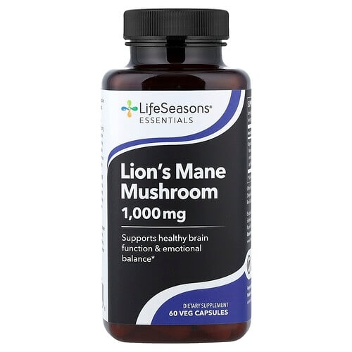LifeSeasons, 노루궁뎅이버섯, 베지 캡슐 60정(캡슐 1정당 500mg) 상세 이미지