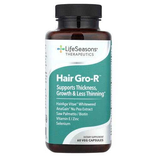 LifeSeasons, Therapeutics, Hair Glo-R™, 베지 캡슐 60정 상품 이미지