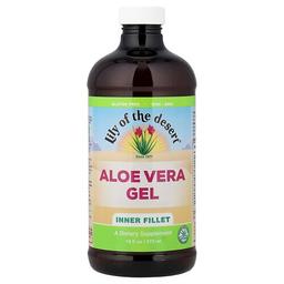 릴리 오브 더 데저트 Lily of the Desert, 알로에 베라 젤, 안쪽 필레, 16 fl oz (473 ml)