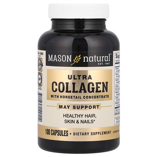 메이슨 내추럴 Mason Natural, 울트라 콜라겐, 쇠뜨기 농축물 함유, 캡슐 100정 상품 이미지
