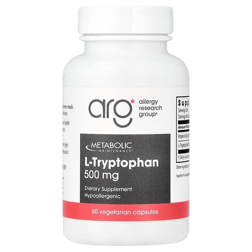 메타볼릭 메인테이넌스 Metabolic Maintenance, l-트립토판, 500mg, 캡슐 60정 상세 이미지