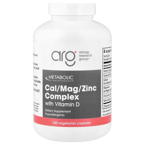 메타볼릭 메인테이넌스 Metabolic Maintenance, 칼슘/마그네슘/아연 복합체, 비타민D 함유, 베지 캡슐 240정 상세 이미지