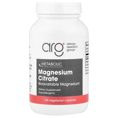 메타볼릭 메인테이넌스 Metabolic Maintenance, 마그네슘시트레이트, 베지 캡슐 120정 상세 이미지