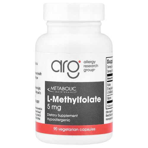 메타볼릭 메인테이넌스 Metabolic Maintenance, L-메틸엽산, 5mg, 베지 캡슐 90정 상품 이미지