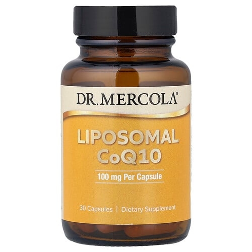 닥터 멀코라 Dr. Mercola, 리포소말 CoQ10, 100mg, 캡슐 30정 상세 이미지