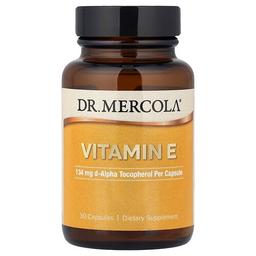 닥터 멀코라 Dr. Mercola, 비타민E, 캡슐 30정