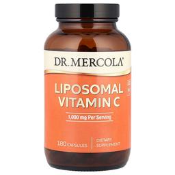 닥터 멀코라 Dr. Mercola, 리포소말 비타민C, 캡슐 180정(캡슐 1정당 500mg)