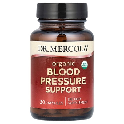 닥터 멀코라 Dr. Mercola, 유기농 혈압 보조제, 캡슐 30정 상세 이미지