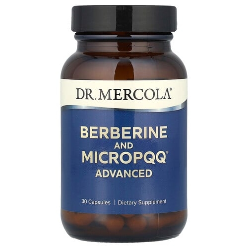 닥터 멀코라 Dr. Mercola, 베르베린 및 MicroPQQ 어드밴스드, 캡슐 30정 상세 이미지