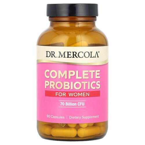 닥터 멀코라 Dr. Mercola, 여성용 컴플리트 프로바이오틱, 700억CFU, 캡슐 90정 상품 이미지
