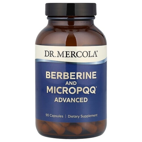닥터 멀코라 Dr. Mercola, Berberine and MicroPPQ Advanced, 캡슐 90정 상세 이미지