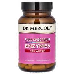 닥터 멀코라 Dr. Mercola, 여성용 풀 스펙트럼 효소, 캡슐 90정