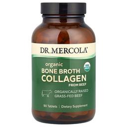 닥터 멀코라 Dr. Mercola, 유기농 소고기 뼈 육수 콜라겐, 90정
