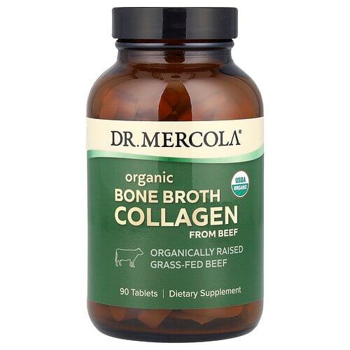 닥터 멀코라 Dr. Mercola, 유기농 소고기 뼈 육수 콜라겐, 90정 상품 이미지