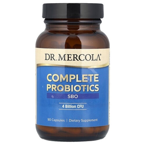 닥터 멀코라 Dr. Mercola, 컴플리트 스포어 리스토어, 40억CFU, 90캡슐 상세 이미지