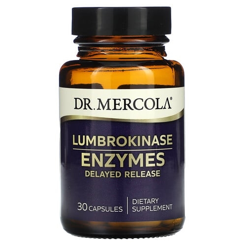 닥터 멀코라 Dr. Mercola, 룸브로키나제 효소, 캡슐 30정 상세 이미지