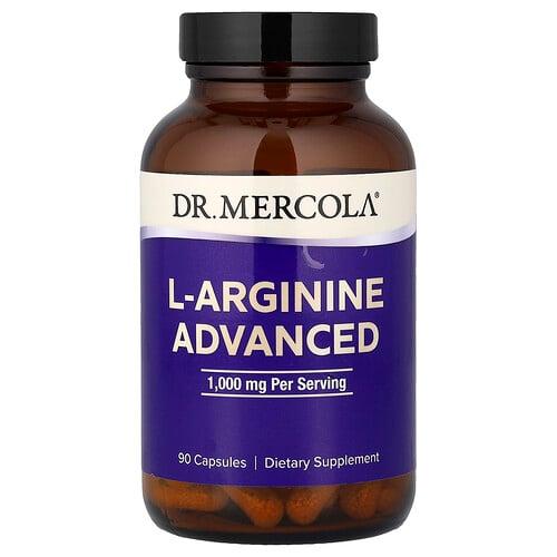 닥터 멀코라 Dr. Mercola, L-아르기닌 어드밴스트, 캡슐 90정(캡슐당 333mg) 상품 이미지