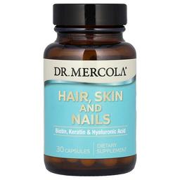 닥터 멀코라 Dr. Mercola, 모발, 피부 및 손발톱, 캡슐 30정
