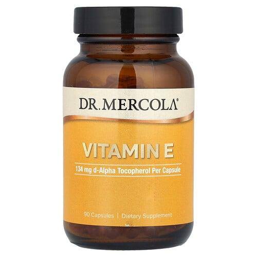 닥터 멀코라 Dr. Mercola, 비타민E, 134mg, 캡슐 90정 상품 이미지