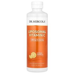 닥터 멀코라 Dr. Mercola, 리포소말 비타민C, 시트러스 바닐라, 450ml(15.2fl oz)