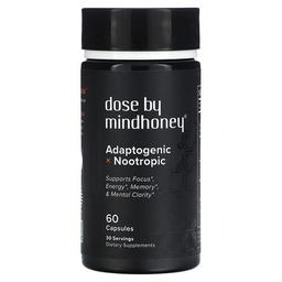 마인드허니 Mindhoney, Dose, 아답토젠 누트로픽, 캡슐 60정