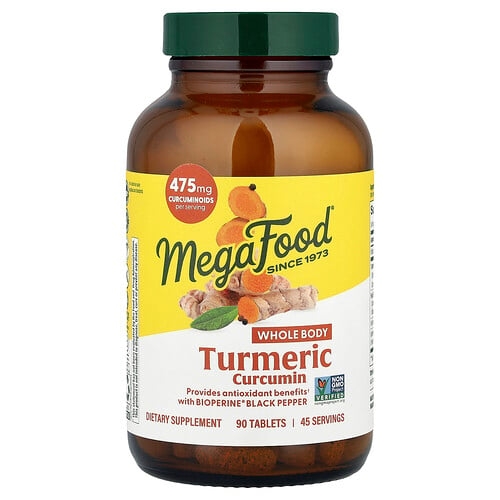 메가푸드 MegaFood, 강황 커큐민, 90정 상세 이미지
