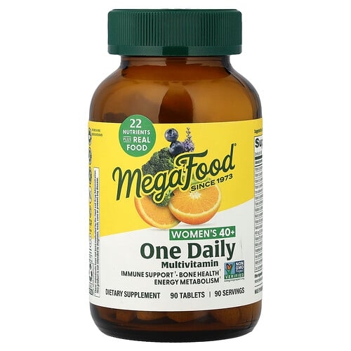메가푸드 MegaFood, 만 40세 이상 여성용 원 데일리 종합비타민, 90정 상세 이미지