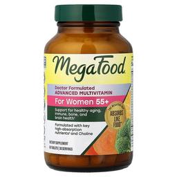 메가푸드 MegaFood, 어드밴스드 종합비타민, 55세 이상 여성용, 60정