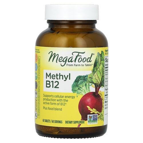 메가푸드 MegaFood, 메틸 B12, 60정 상품 이미지