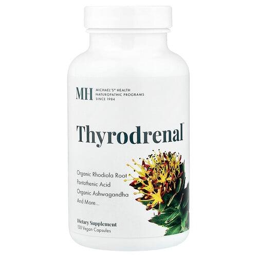 마이클스 헬스 Michael's Health, Thyrodrenal™, 베지 캡슐 120정 상품 이미지