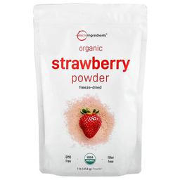 마이크로 인그리디언츠 Micro Ingredients, 유기농 딸기 분말, 454g(1lb)