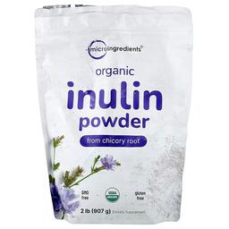 마이크로 인그리디언츠 Micro Ingredients, 치커리 뿌리에서 추출한 유기농 이눌린 분말, 907g(2lb)
