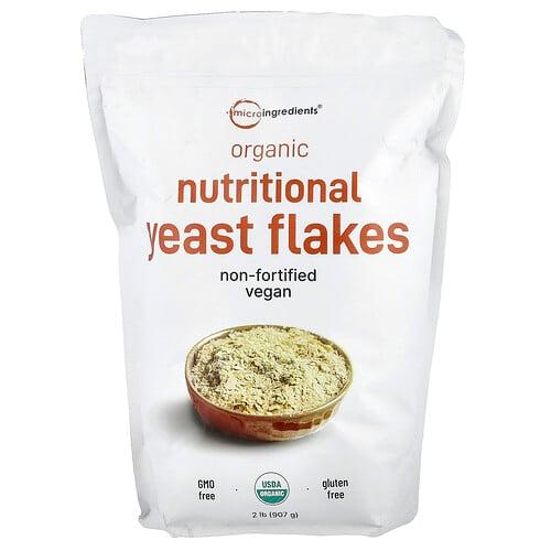마이크로 인그리디언츠 Micro Ingredients, 유기농 영양 효모 플레이크, 907g(2lb) 상품 이미지