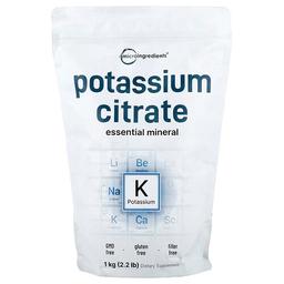 마이크로 인그리디언츠 Micro Ingredients, 구연산칼륨, 1kg(2.2lb)