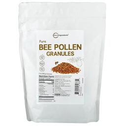마이크로 인그리디언츠 Micro Ingredients, 순수 벌꽃가루 과립,, 908g(2lb)
