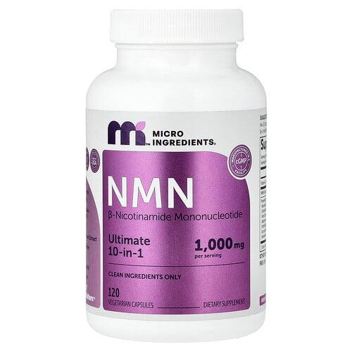마이크로 인그리디언츠 Micro Ingredients, NMN, 베지 캡슐 120정 상품 이미지