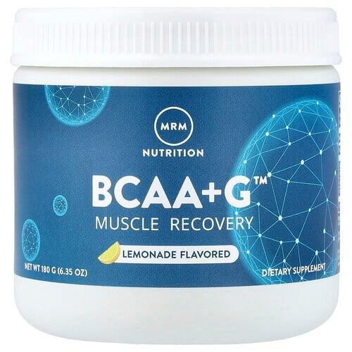 MRM 뉴트리션 MRM Nutrition, BCAA+G™, 근육 회복, 레모네이드 맛, 180g(6.35oz) 상품 이미지