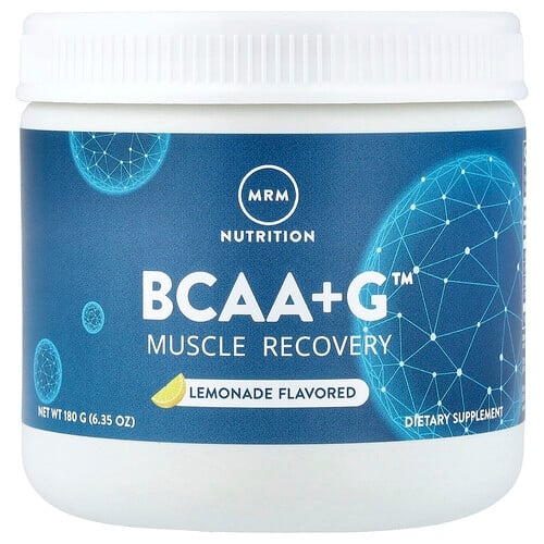 MRM 뉴트리션 MRM Nutrition, BCAA+G™, 근육 회복, 레모네이드 맛, 180g(6.35oz) 상세 이미지