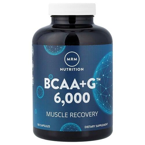 MRM 뉴트리션 MRM Nutrition, BCAA+G™ 6000, 캡슐 150정 상품 이미지