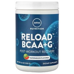 MRM 뉴트리션 MRM Nutrition, Reload BCAA+G™, 운동 후 회복, 수박, 330g(11.6oz)