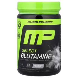 머슬 팜 MusclePharm, Select, 글루타민 분말, 무맛, 300g(10.6oz)